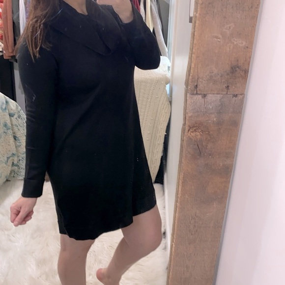 VINCE CAMUTO black knit sweater dress available in size medium & large new w/tag - Picture 3 of 13